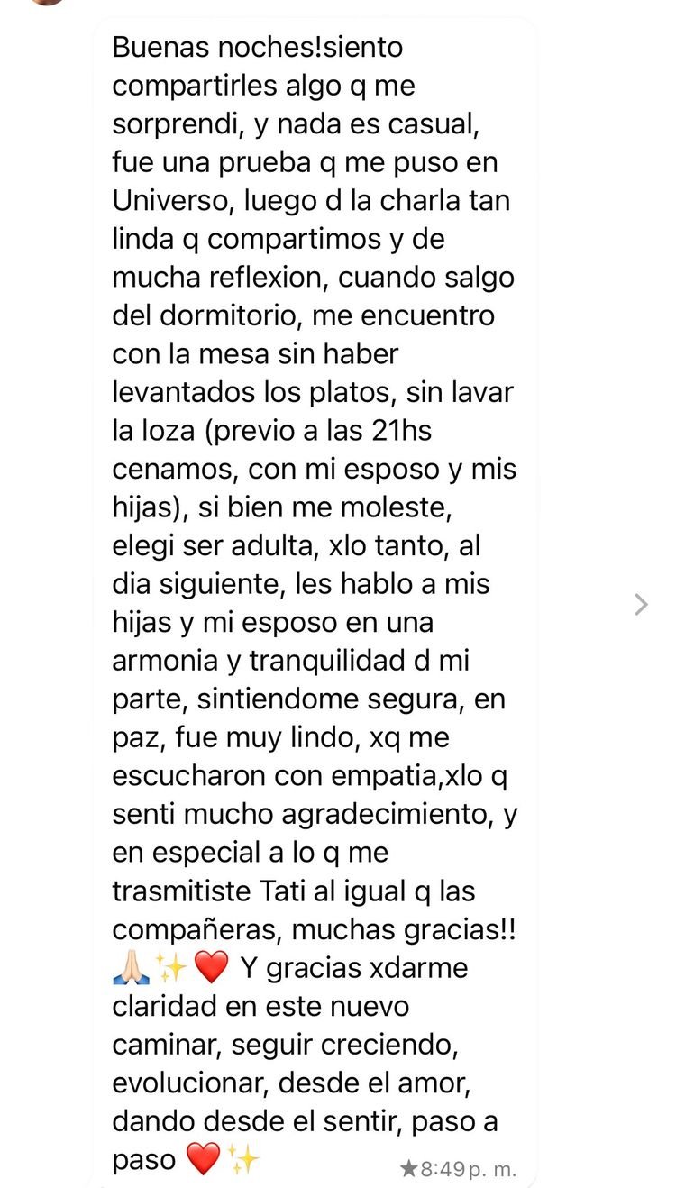 Testimonio: Laura Mazzilli