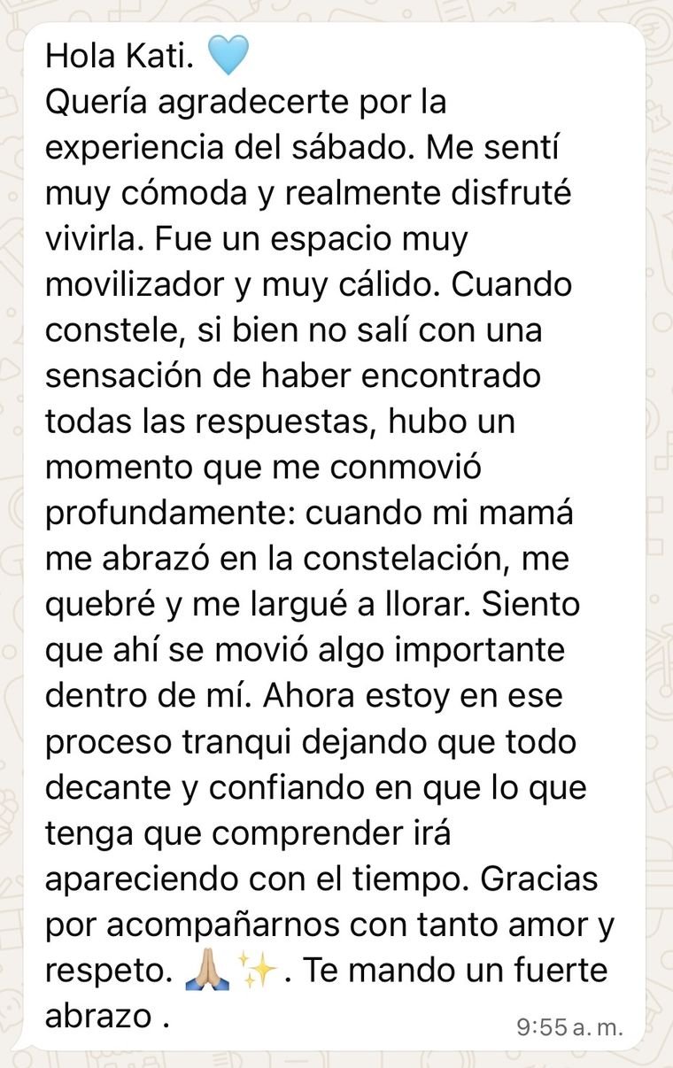 Testimonio: Participante del taller