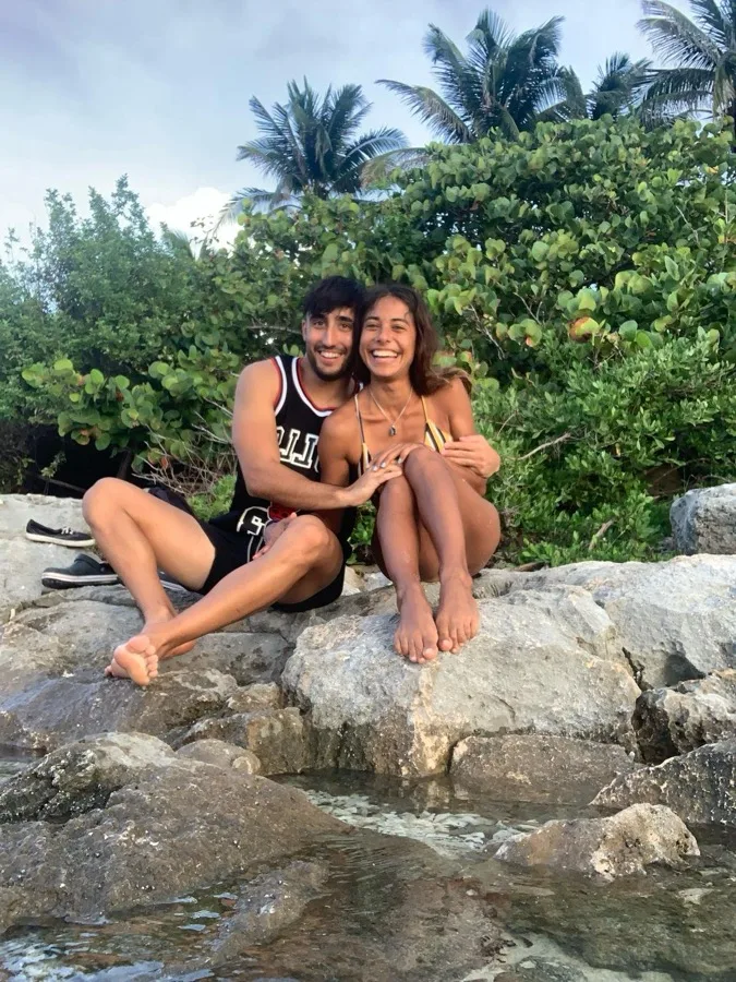 Katerine y Sebastián
