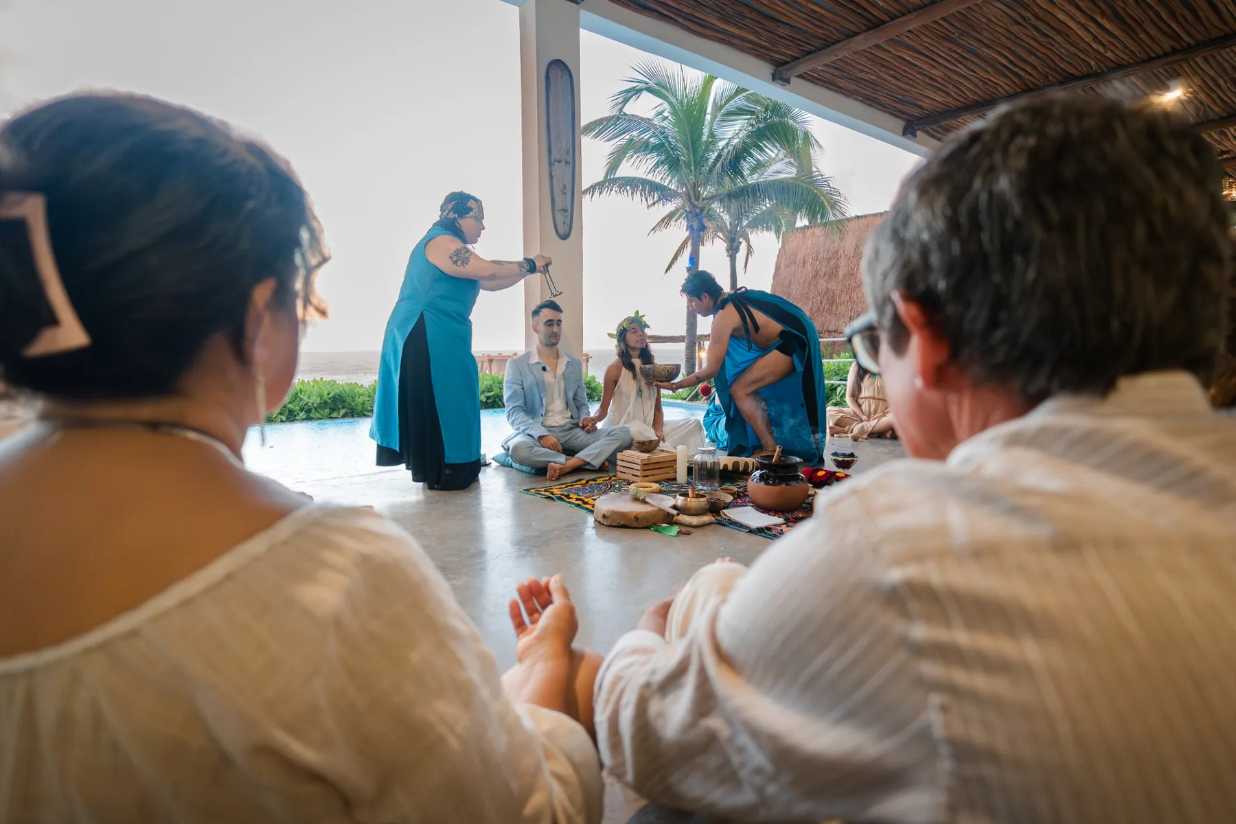 Ceremonia holística de boda de Katerine y Sebastián en México